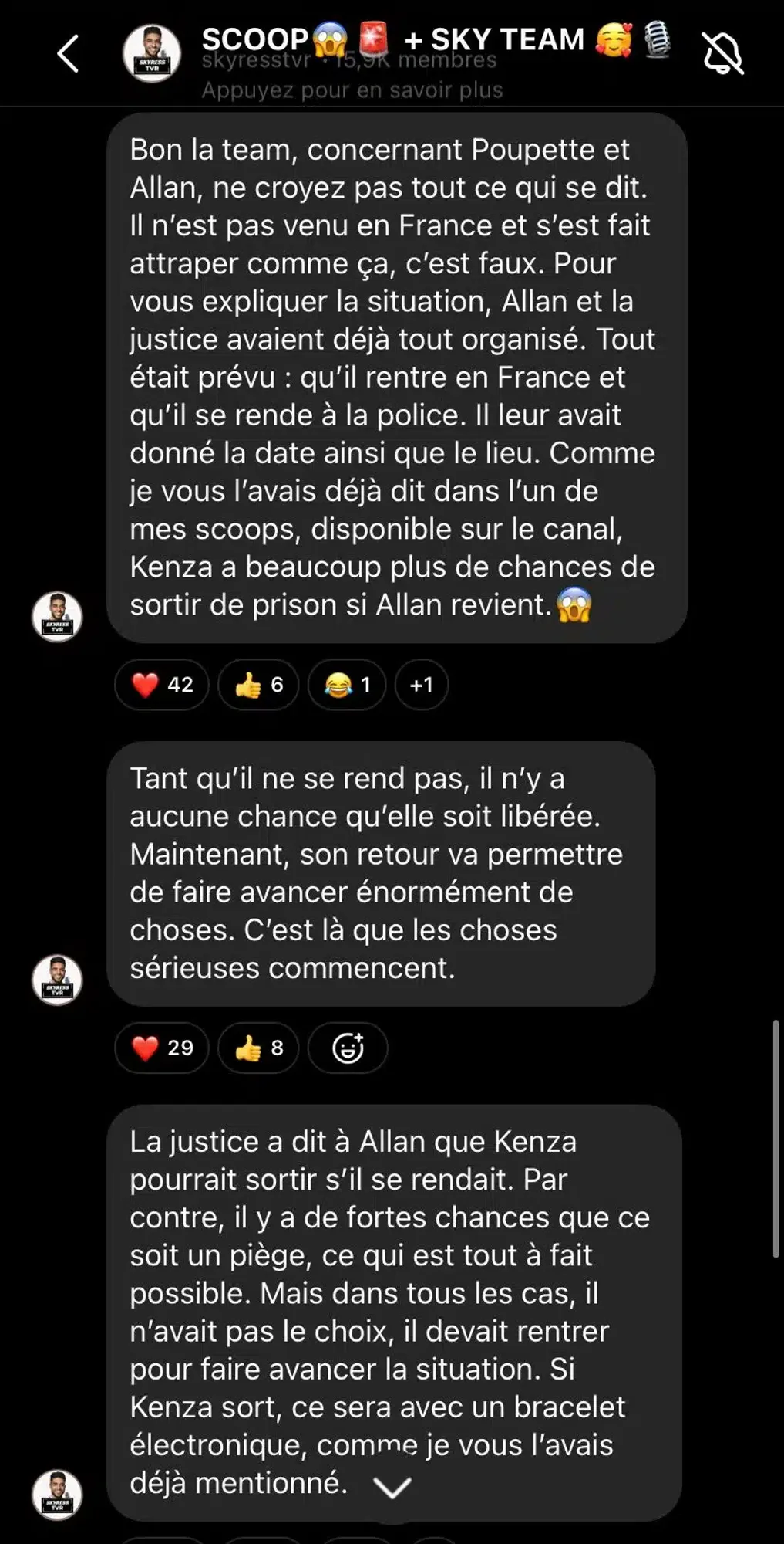 Poupette kenza capture d'écran