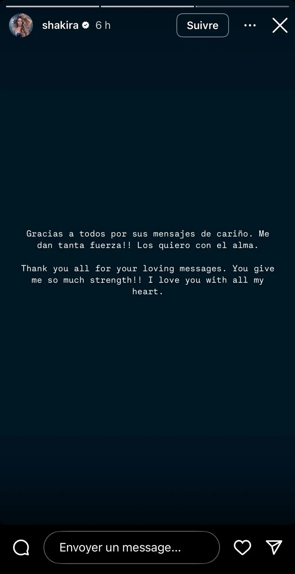 Shakira contrainte d'annuler son concert au Pérou suite à une hospitalisation