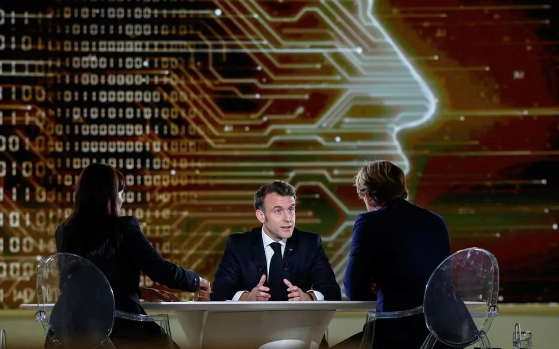 Macron en quête de milliards d'euros d'investissements pour l'IA 