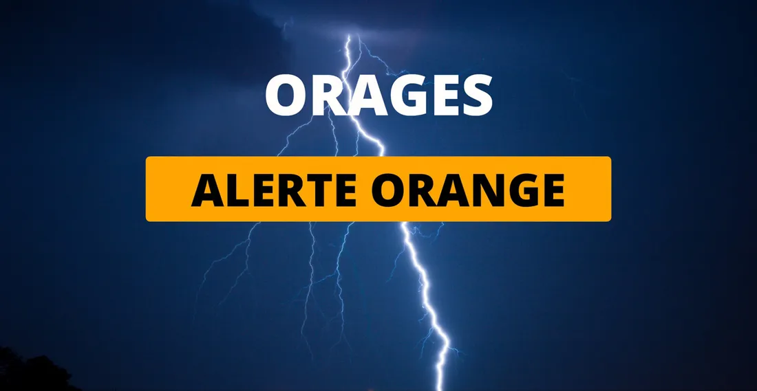 Alerte aux orages : Alerte orange pour 24 départements