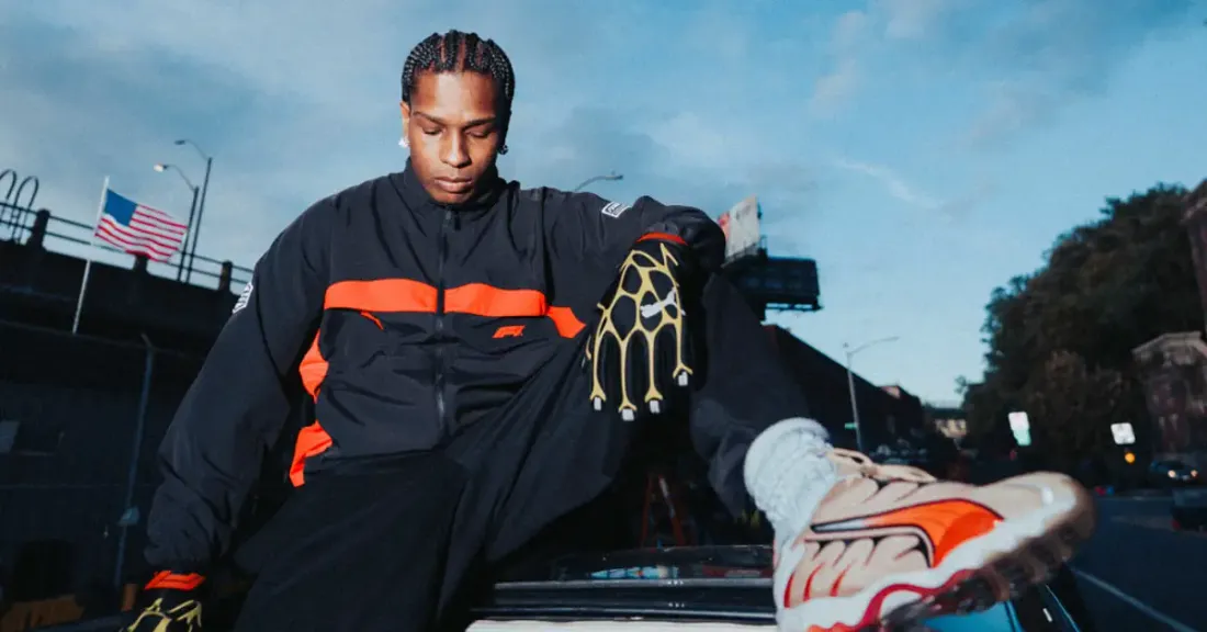 Découvrez la collab iconique A$AP Rocky x PUMA sur le thème Motorsport