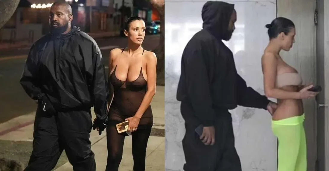 Kanye West : Bianca Censori en tenue très provocante et transparente