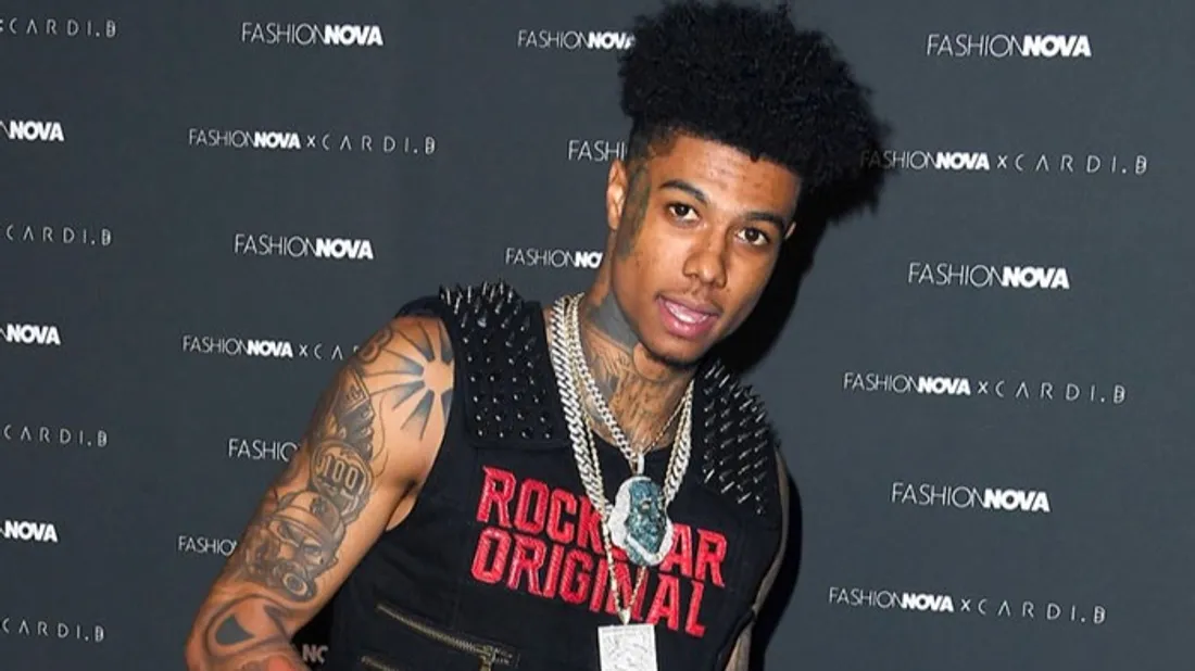 Blueface filmé entrain de frapper son voisin [VIDEO]