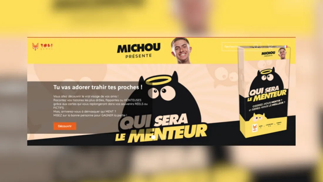 Michou retire son jeu à cause de cartes jugées inappropriées