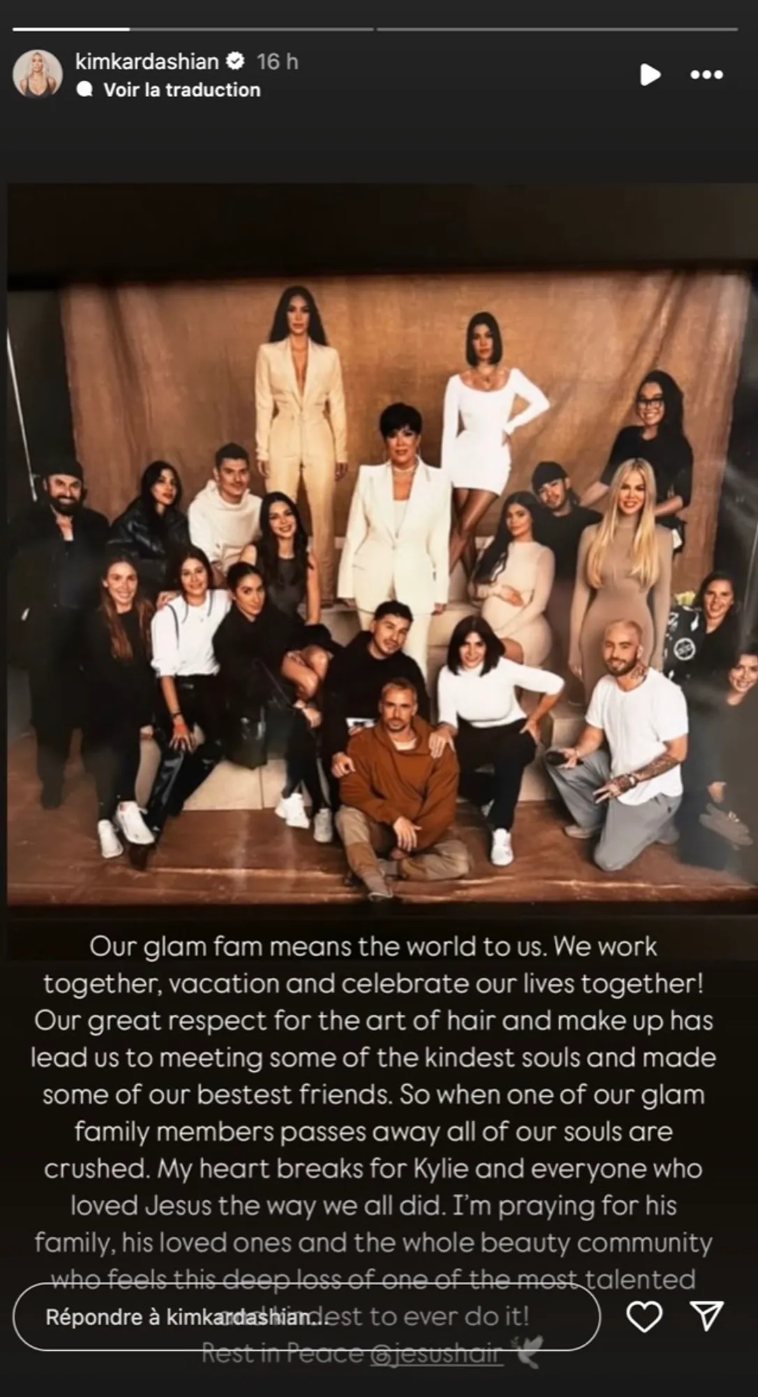 Jesus Guerrero, le coiffeur de Kylie Jenner et d'autres célébrités est décédé à l'âge de 34 ans
