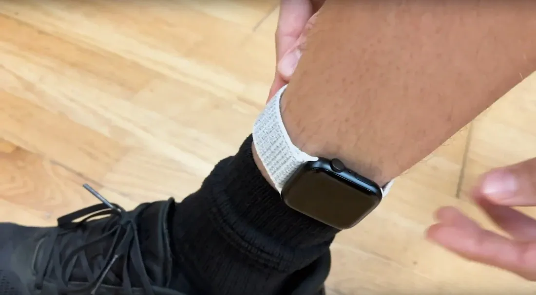 L’Apple Watch à la cheville : la nouvelle tendance TikTok ?