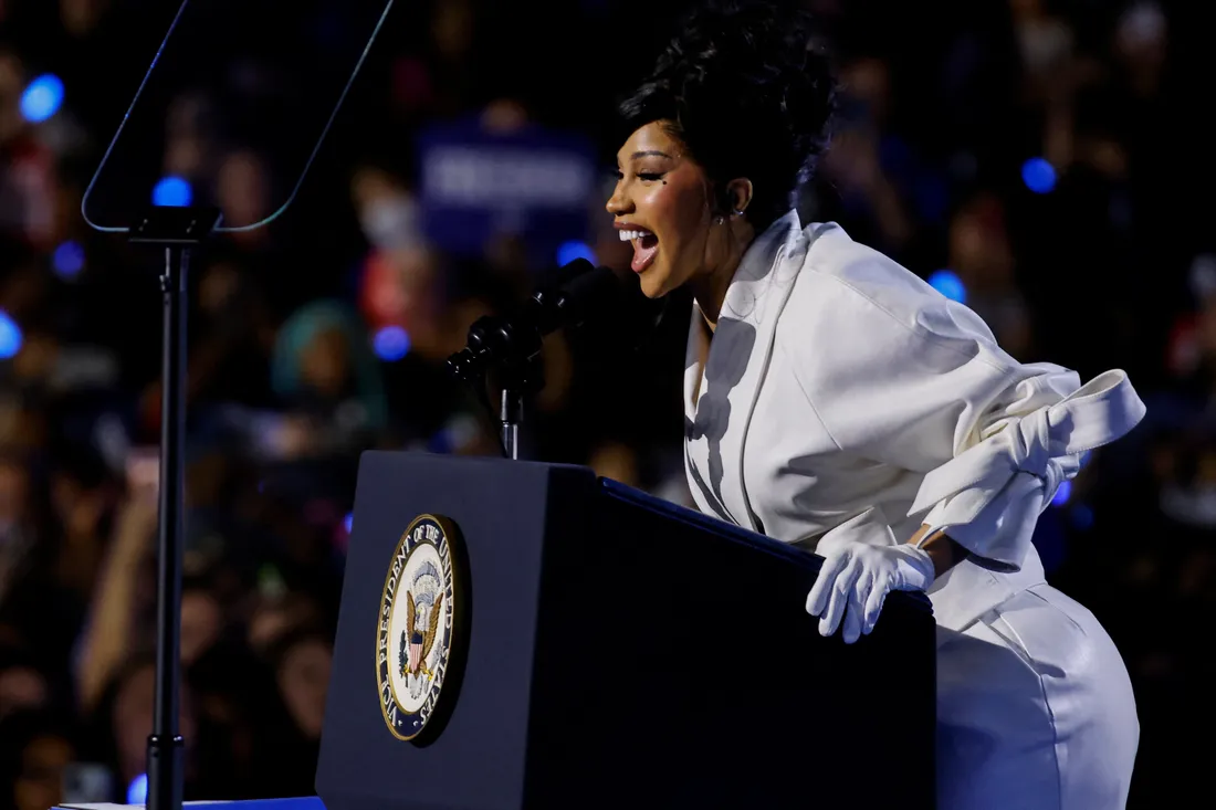Cardi B s'en prend aux électeurs de Trump : « Je vous déteste »
