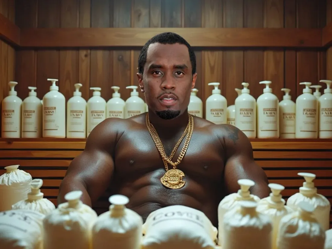 P Diddy : son étonnante explication sur ses milliers de bouteilles d'huile pour bébé