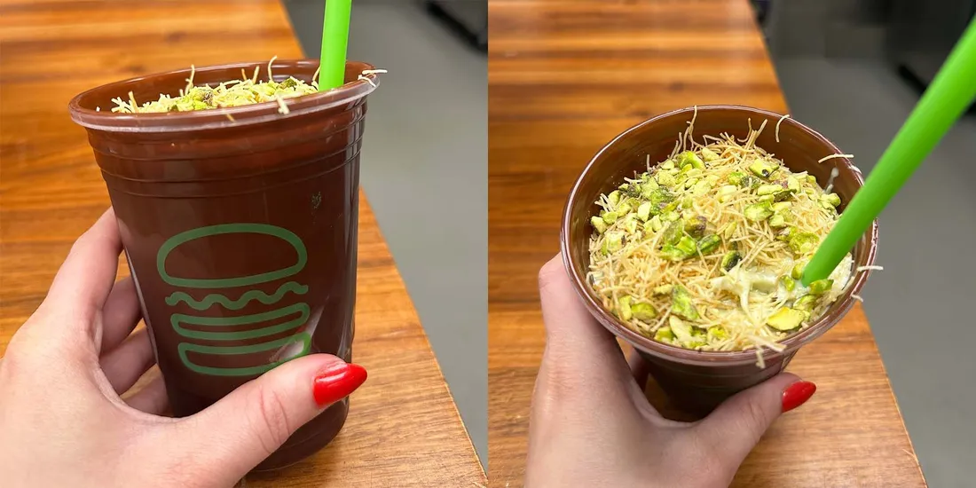 Après le chocolat de Dubaï, Shake Shack lance son milkshake au chocolat et pistache en édition 