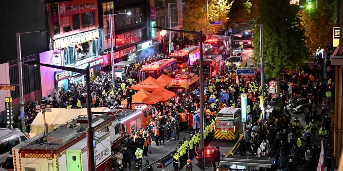 Halloween à Séoul : les images glaçantes des objets perdus pendant la bousculade