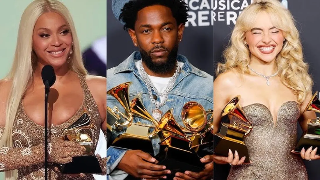 Les récompenses aux Grammy Awards 2025
