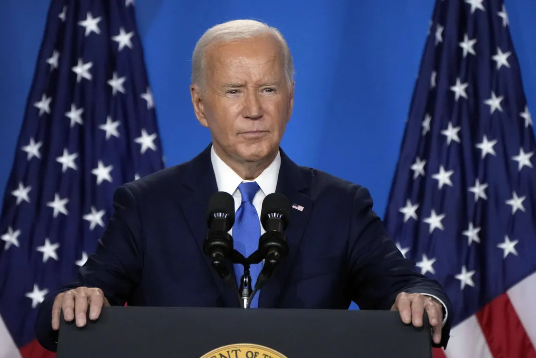 "Je vous promets que je vais bien": Joe Biden tente de rassurer
