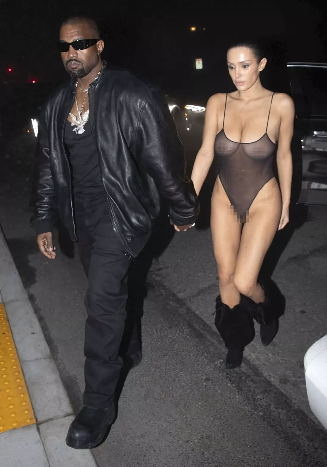 Bianca Censori et Kanye West enflamment l'after-party des Grammys