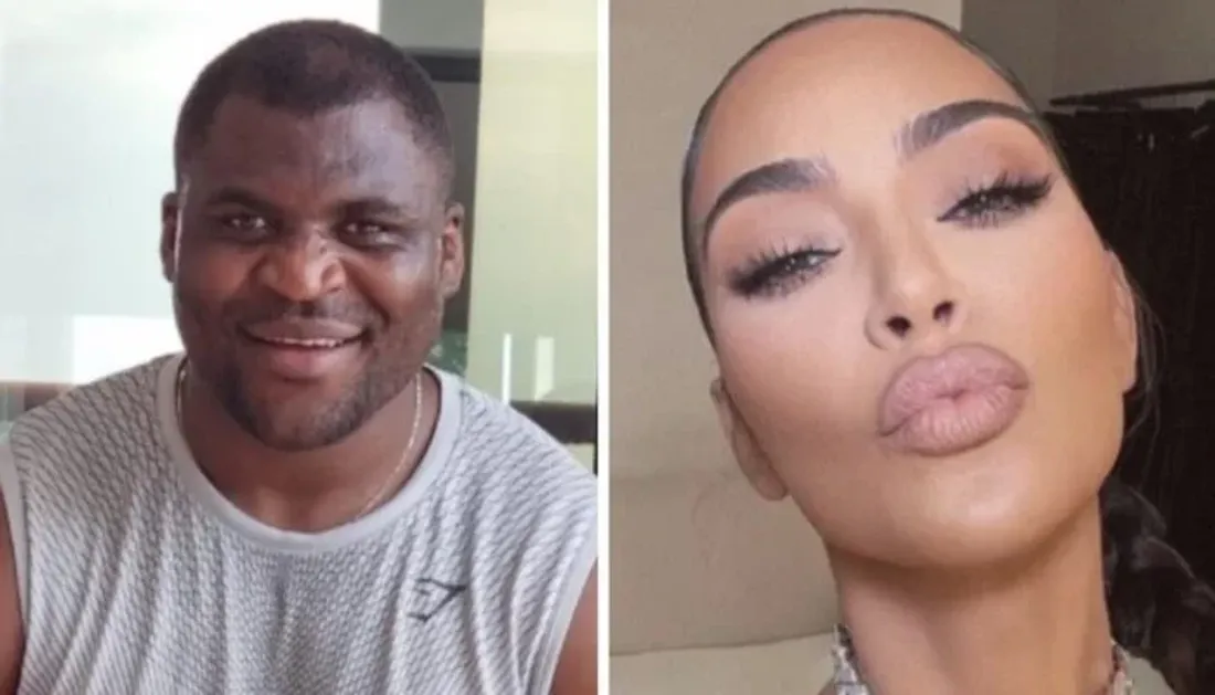 Francis Ngannou réagit à la rumeur d’une relation avec Kim Kardashian