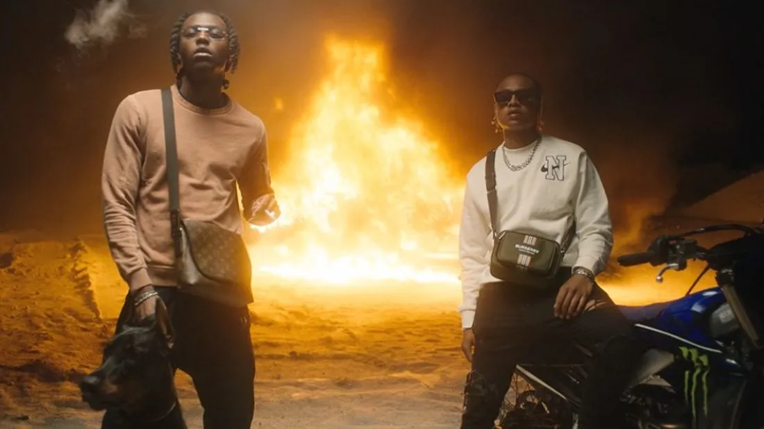 Koba LaD et Oboy incandescents pour le clip de « Cramé »