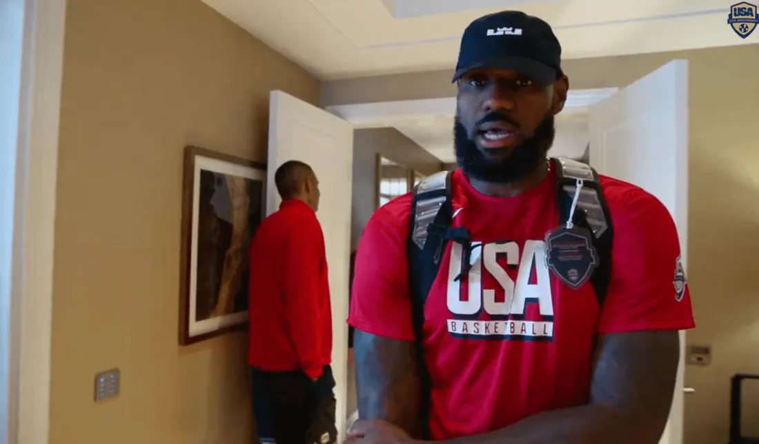 LeBron James, désigné porte-drapeau par Stephen Curry pour les JO 2024