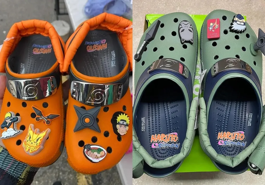 Les Crocs Naruto débarquent pour les fans de manga