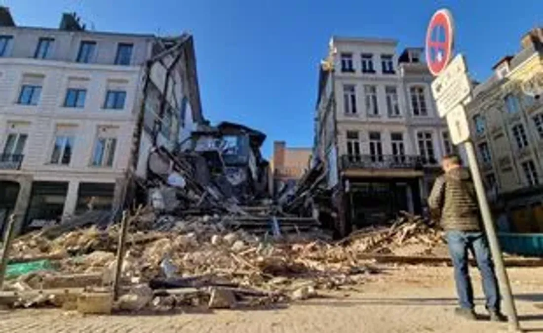 Effondrement à Lille : «L’immeuble avait bougé» racontent les étudiants qui ont alerté les pompiers