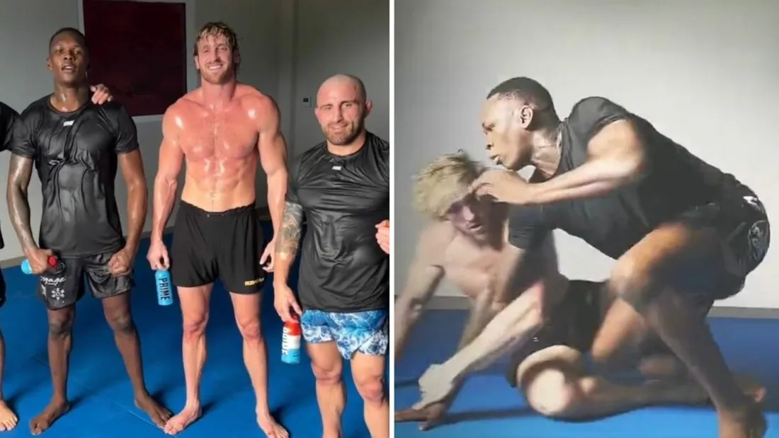 Logan Paul se fait maîtrisé face à Israel Adesanya
