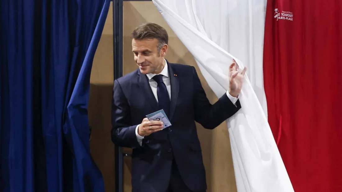 Macron s'exprime après les législatives