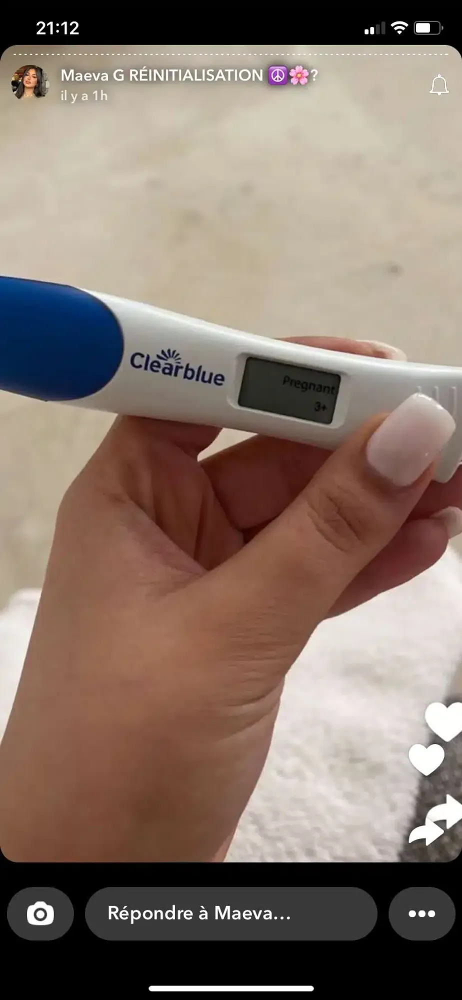 Maeva Ghennam vient-elle de révéler être enceinte de 3 semaines ?