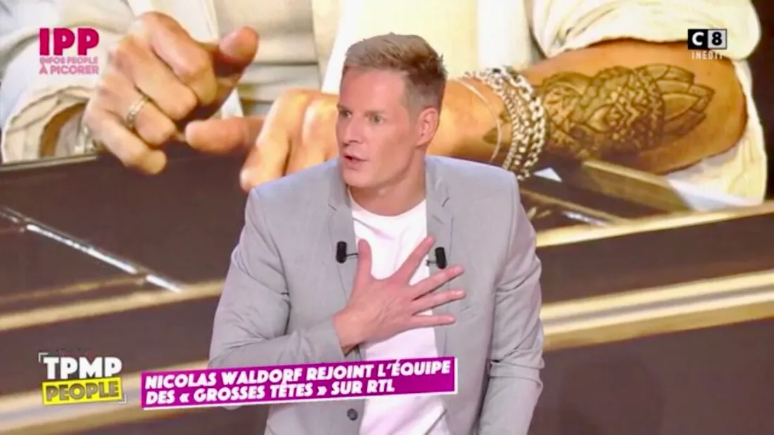 TPMP : Matthieu Delormeau dément "la tension sexuelle" entre lui et un animateur 