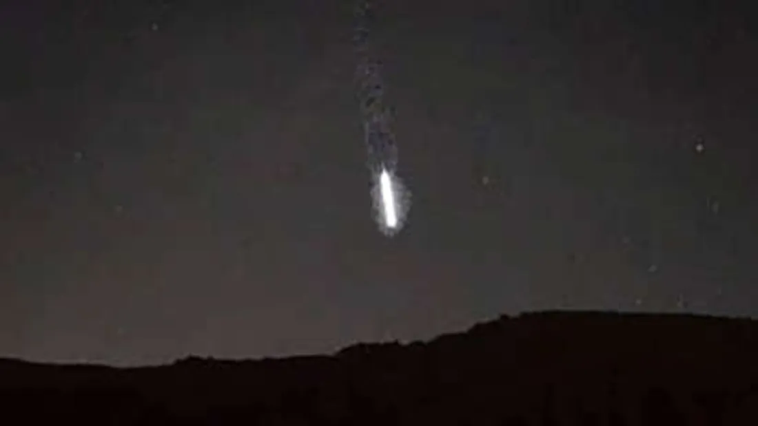 Un "bolide" observé dans le ciel au sud de la France