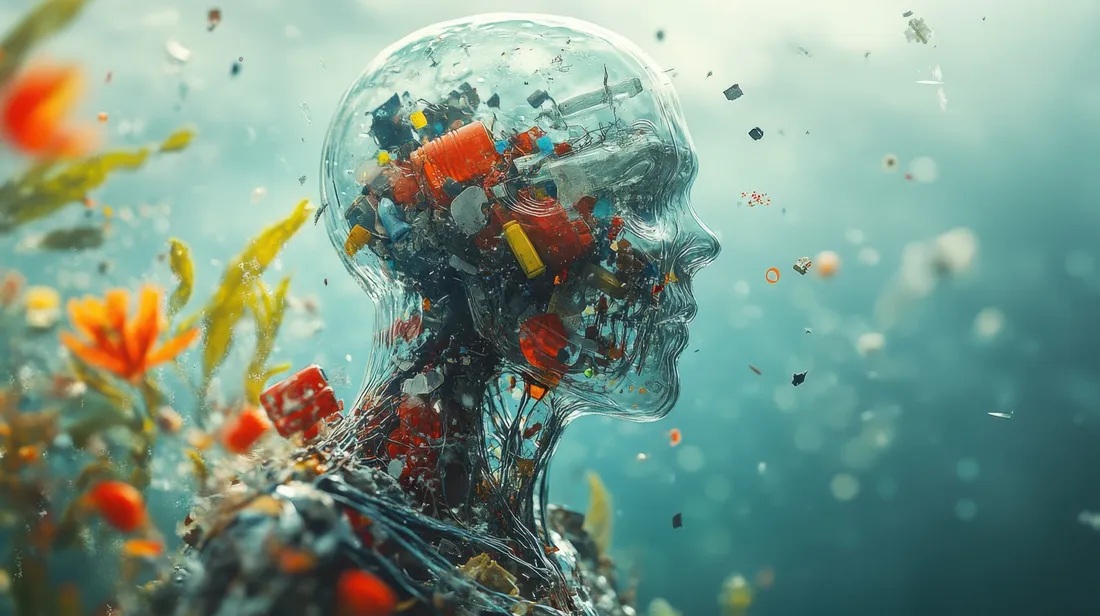 Microplastiques dans le cerveau : quels risques pour notre santé mentale ?