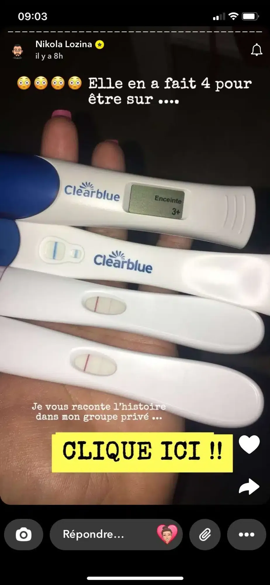 Nicolas Lozina capture d'écran enceinte