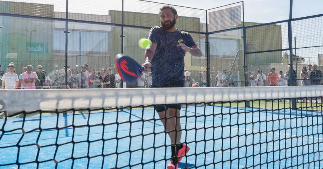 Booba s'amuse de la performance de Cyril Hanouna au padel