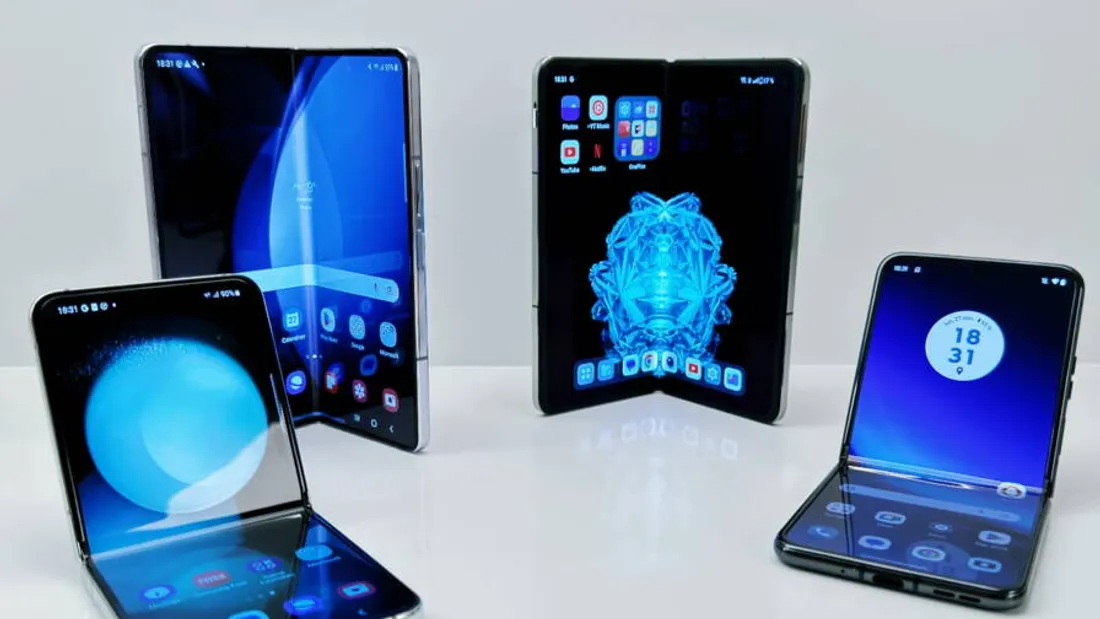 Samsung mise sur l'innovation avec une gamme étendue de smartphones pliables en 2025