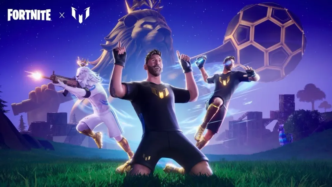 Lionel Messi intègre l'univers de Fortnite 