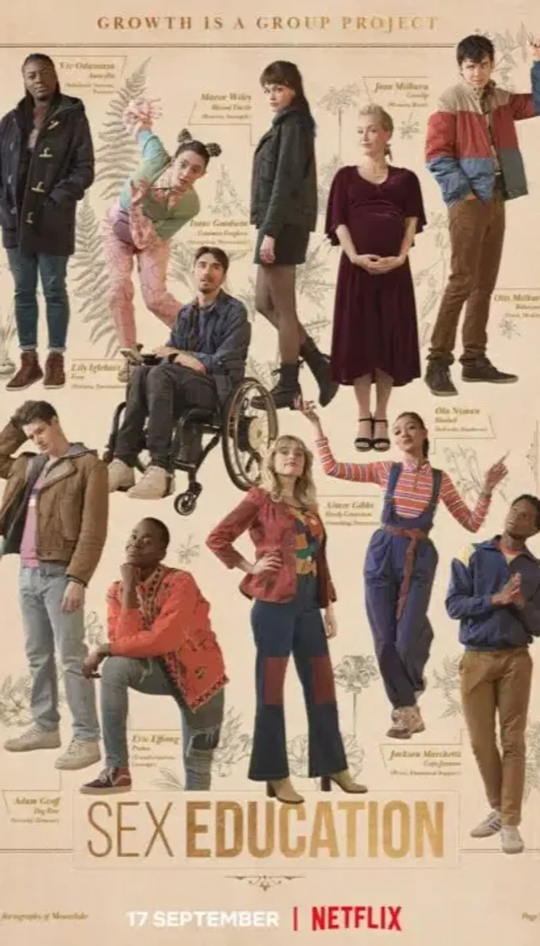 La date de sortie de Sex Education a enfin été dévoilée