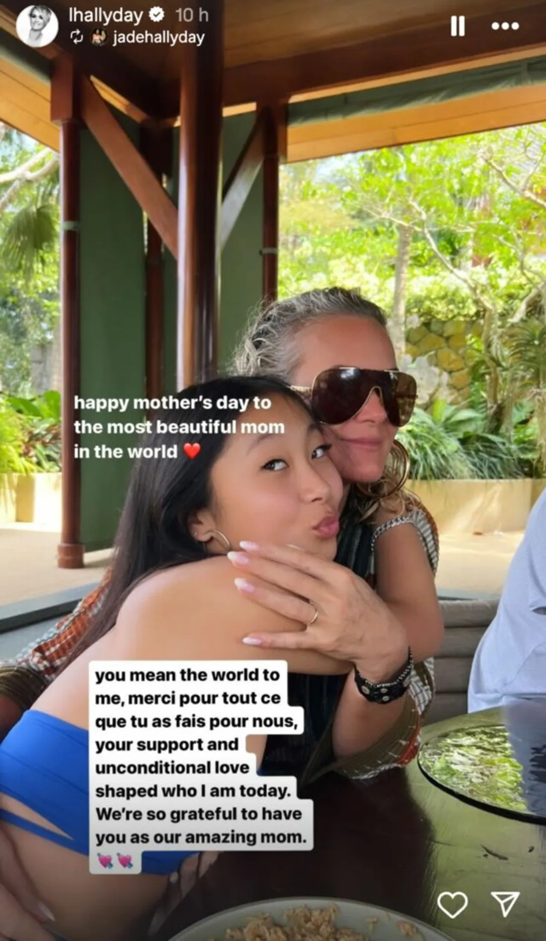 Jade Hallyday : son message émouvant à Laeticia touche les fans 