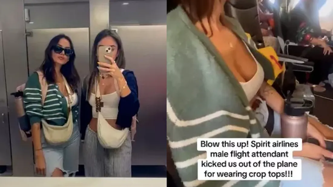 2 femmes exclues d'un vol pour leur tenue jugée inappropriée