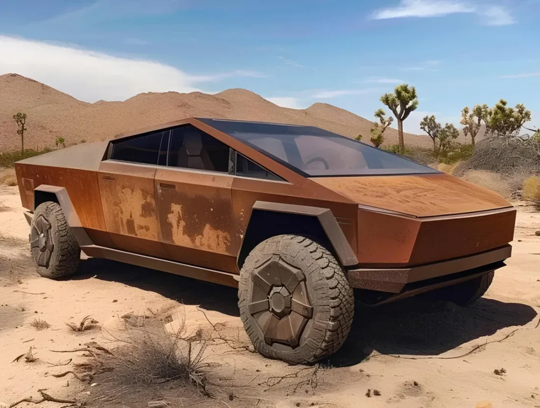 Tesla Cybertruck : quand l'anti-rouille promis fait débat parmi les propriétaires