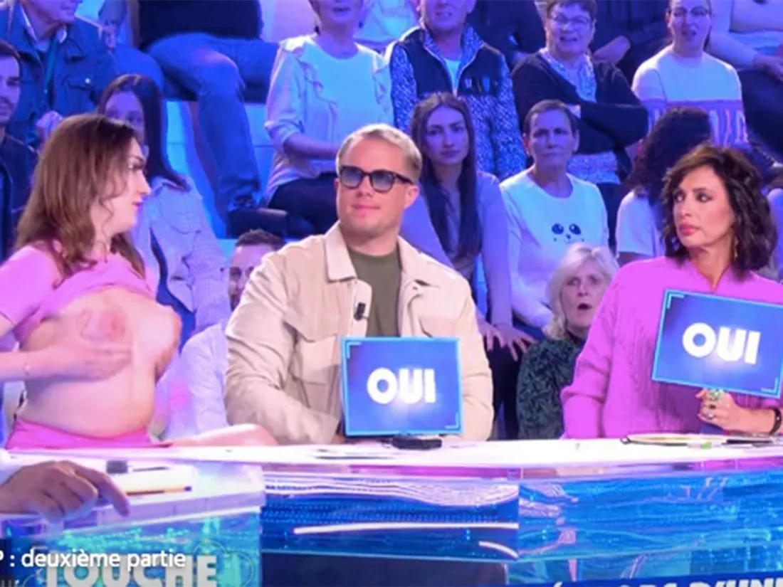 TPMP : Icy Diamond montre ses seins en direct, les chroniqueurs choqués !