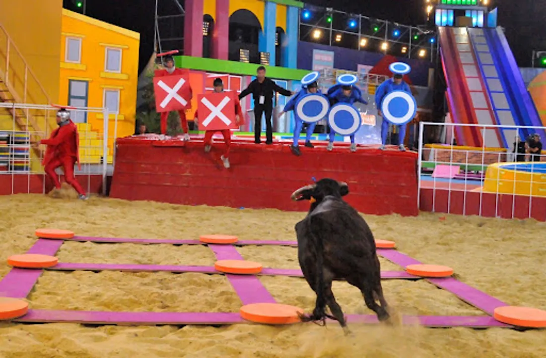 Nagui écarte les animaux d'Intervilles pour protéger leur bien-être