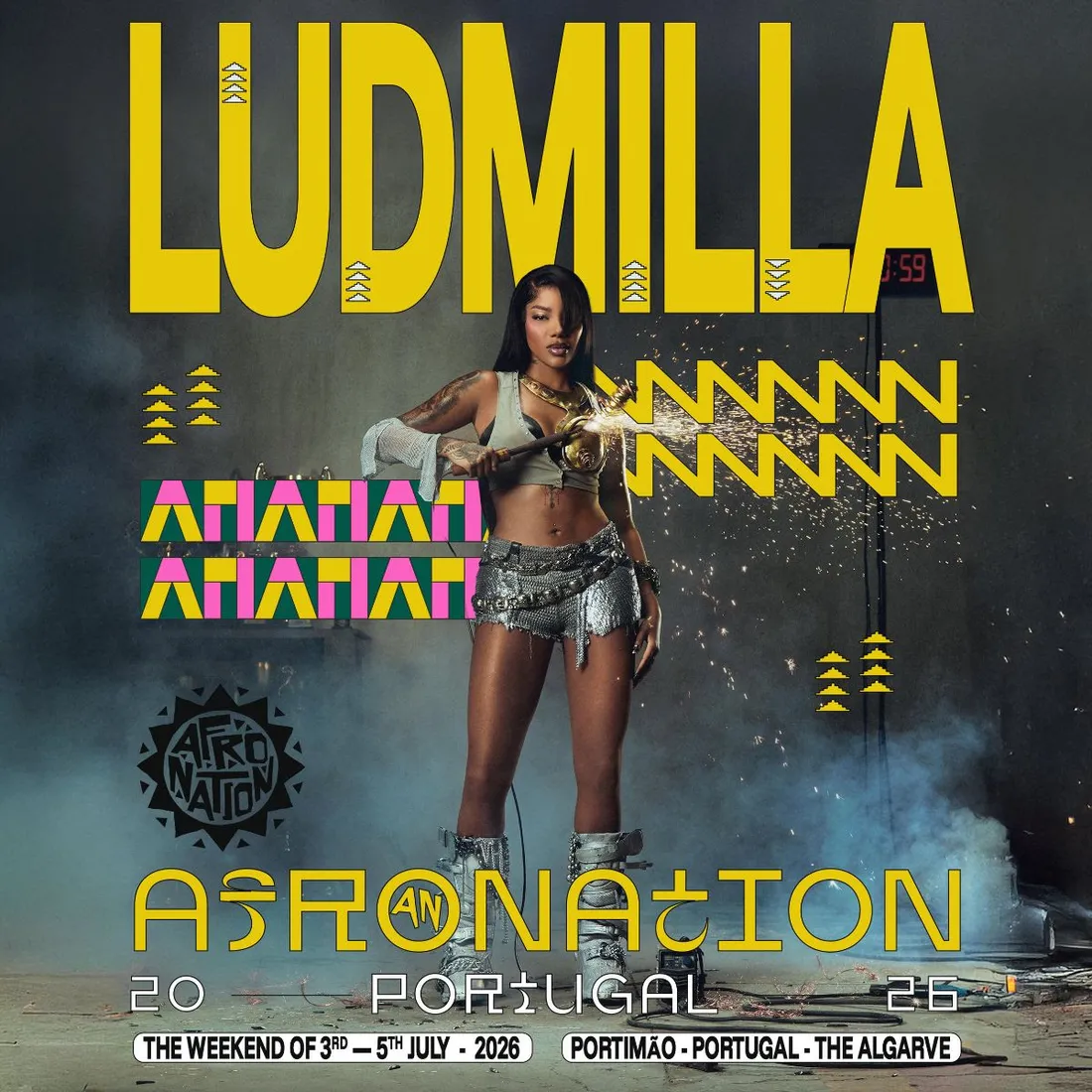 Ludimilla afro nation 2026