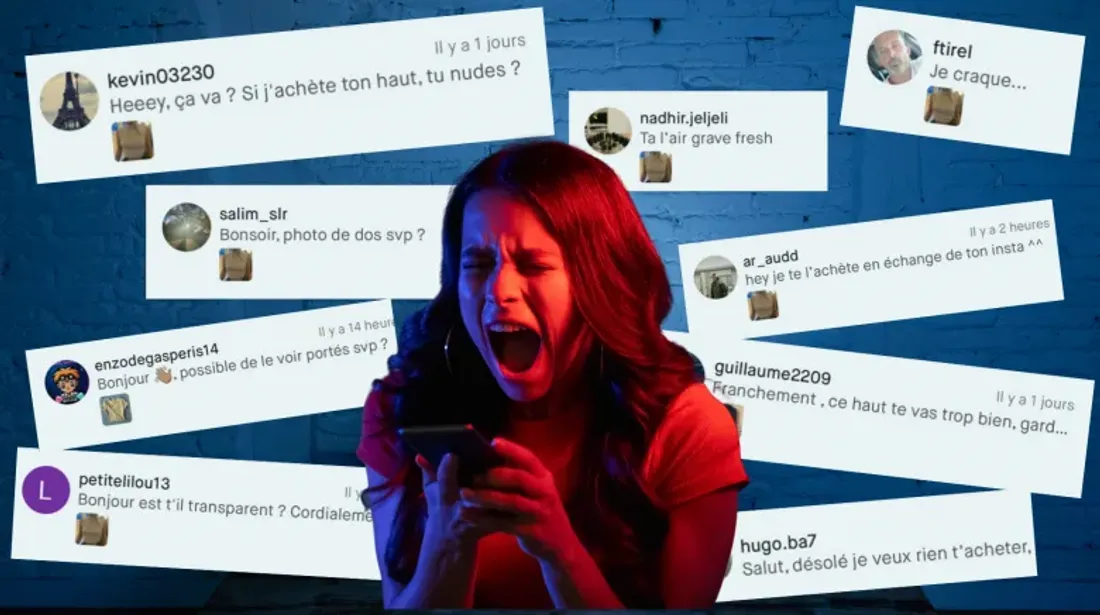 Harcelées sur Vinted et Le Bon Coin : le cauchemar des vendeuses face aux prédateurs en ligne
