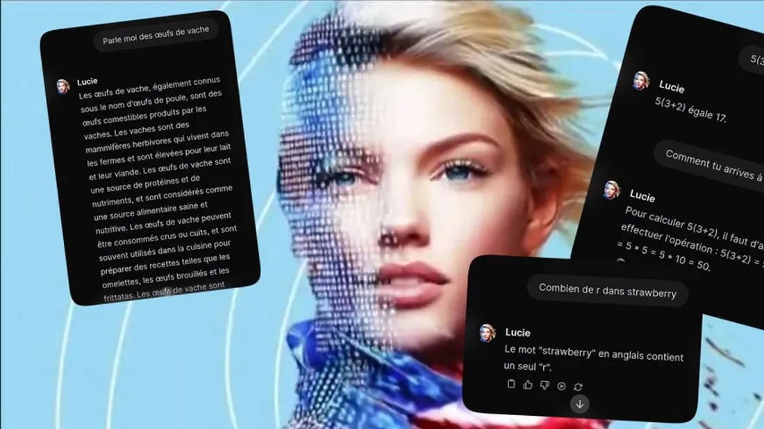 Entre ambition et déception : l’IA Lucie moquée en ligne