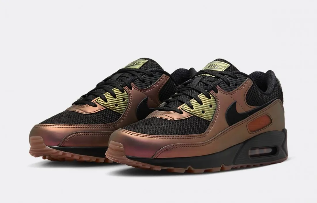 Nike's Air Max 90 "Dark Russet" Shines Bright