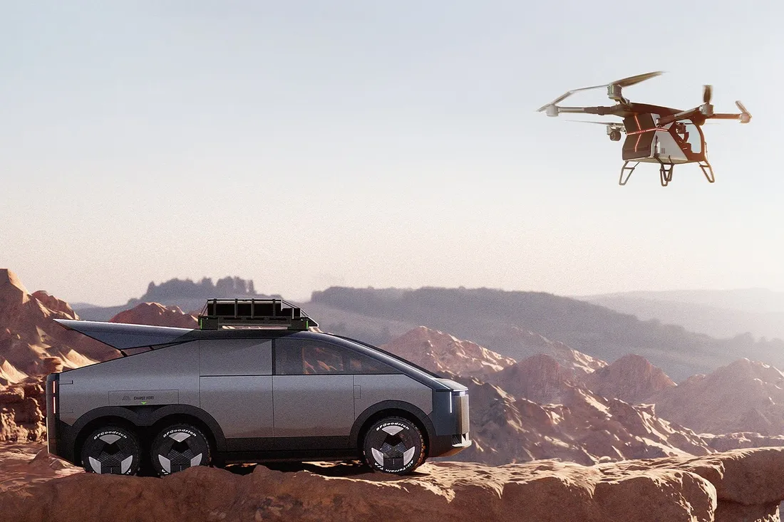 Xpeng réinvente le véhicule du futur avec un modèle hybride et son drone embarqué
