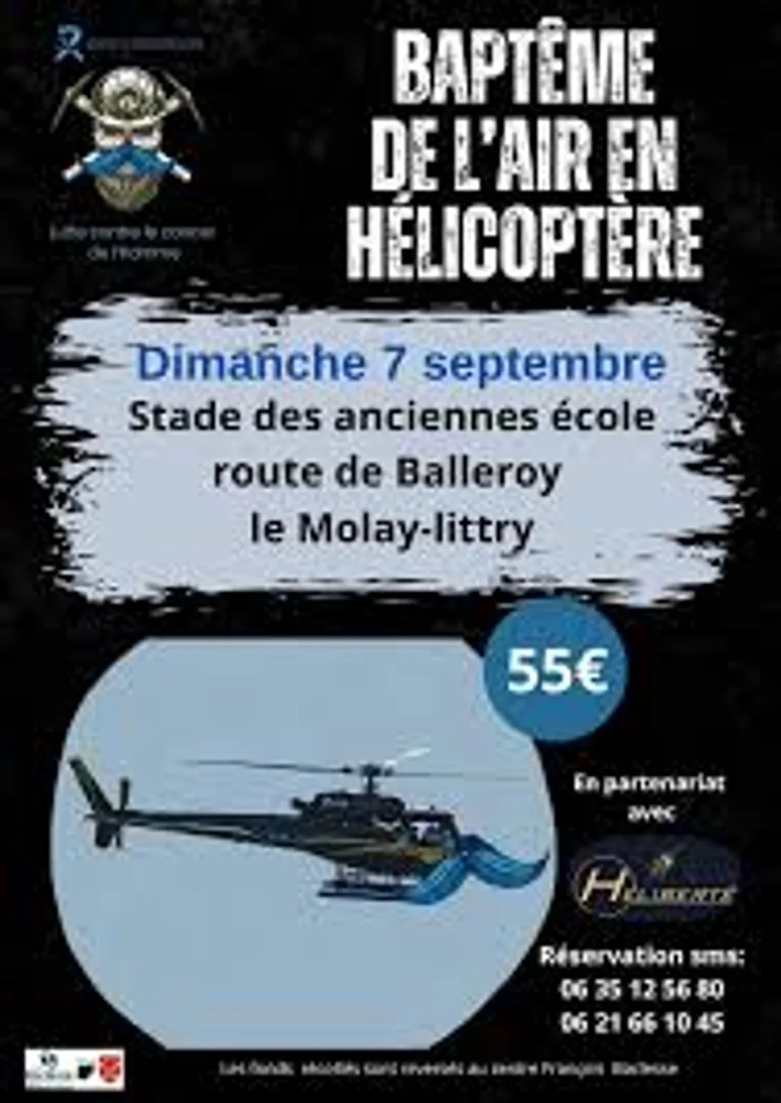 BAPTEME DE L'AIR AU MOLAY-LITTRY