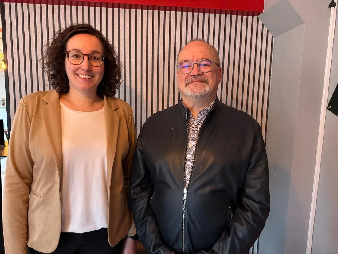 Coraline Brison-Valognes et Olivier Jeanneau conduisent la liste en binôme. 