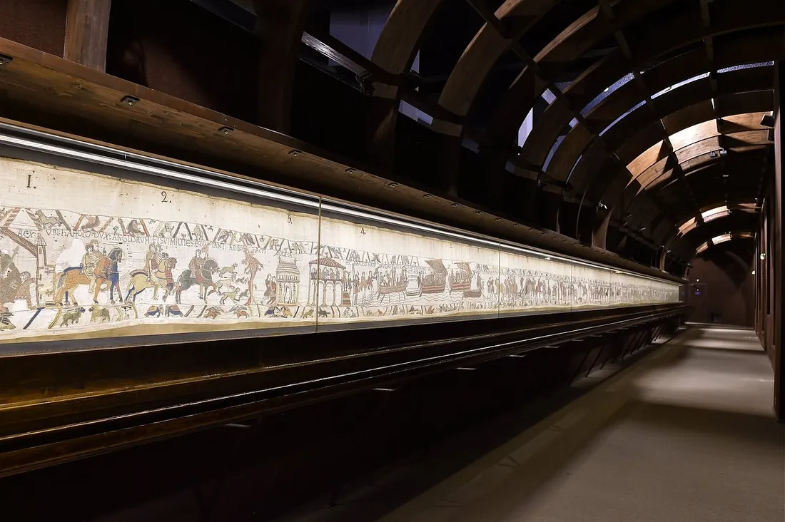 Le prêt de la Tapisserie de Bayeux à l'Angleterre pourrait être officialisé la semaine prochaine. 