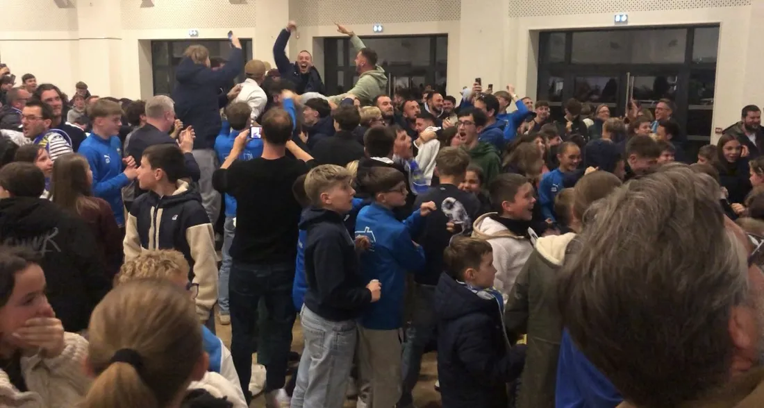Le Bayeux FC a explosé de joie après avoir hérité de l'OM en 1/16 de finale de la Coupe de France ! 