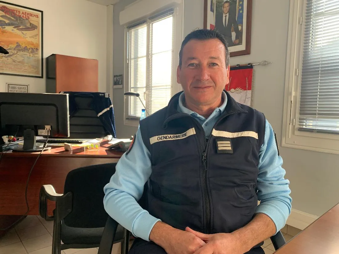 Le capitaine Thierry Guillot est rentré de Mayotte. 