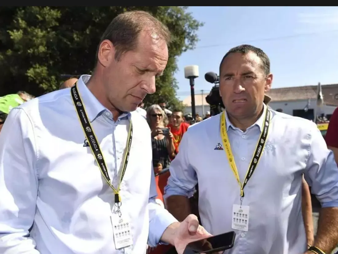 Christian Prudhomme (à gauche) et Christian Prudhomme entretiennent une forte complicité. 
