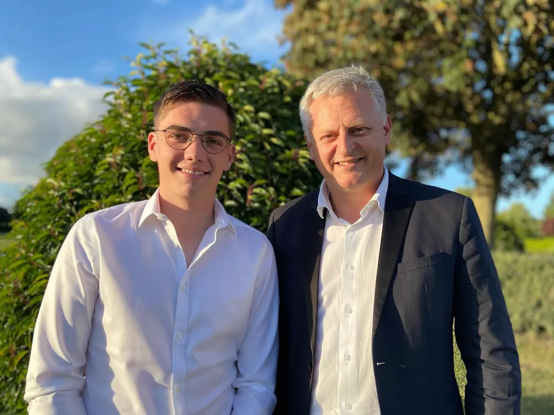 Jérémy Delafontaine (à gauche) succède à Arnaud Tanquerel. 